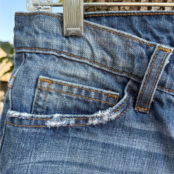 Flying Monkey Platinum Distressed Women’s Denim Shorts - Picture 2 of 7